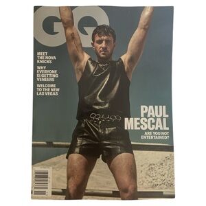 GQ Magazine November 2024 Paul Mescal Nova Knicks Veneers New Las Vegas